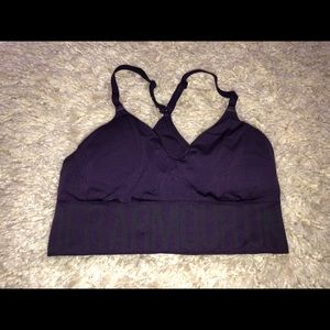 Under armor sports bra, size medium